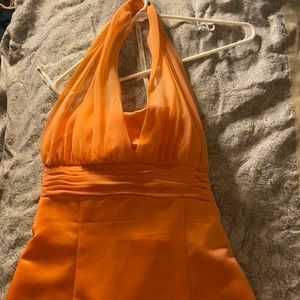 Perfect for prom / peach colored